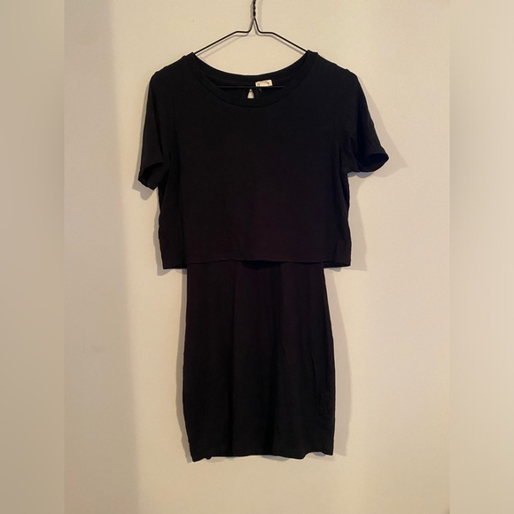 Black mini dress from Garage. Size small, hardly worn, in perfect condition! - Picture 1 of 2